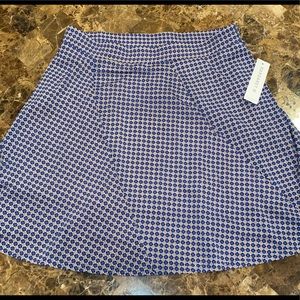 NWT Cute blue skirt, size women’s large